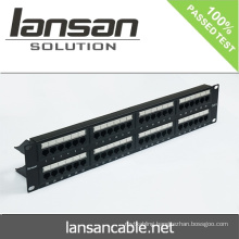 1u 48 port patch panel For RJ45 /RJ11 Network Cabling Accessories